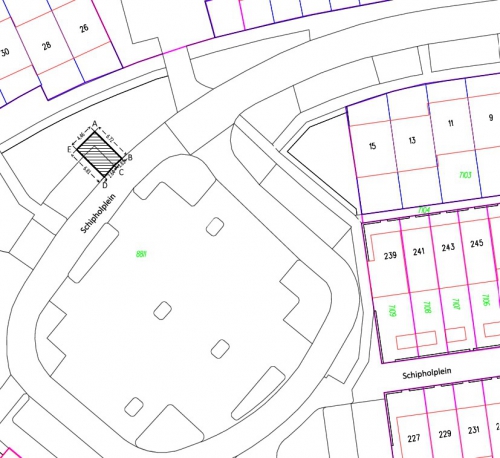 kaart met ligging locatie